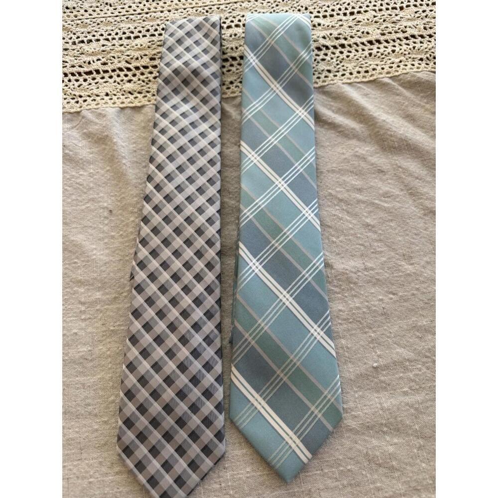 Two Calvin Klein Men’s Neck Ties
